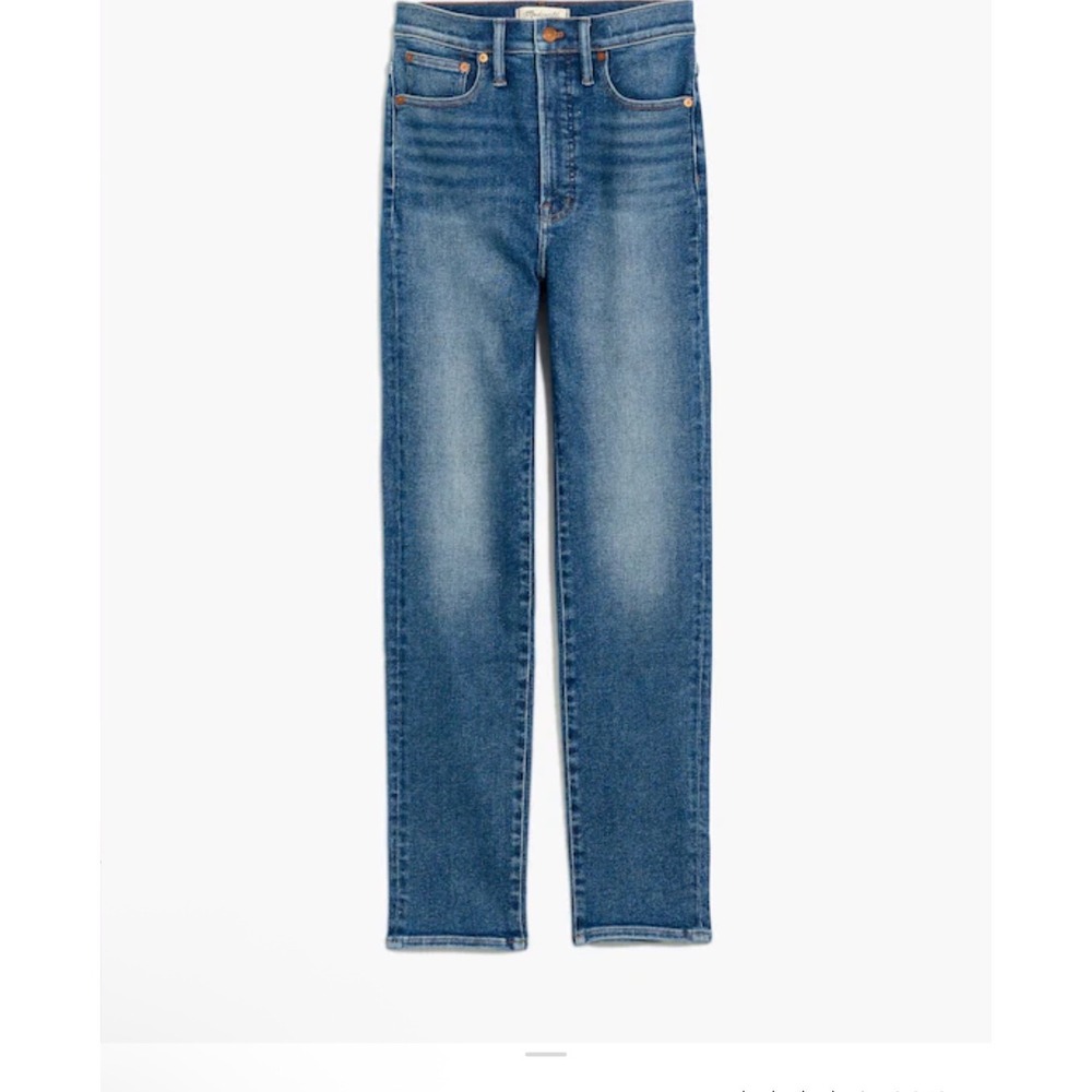 Madewell The Perfect Vintage Jean Melgrove Wash Super Stretch NC162 Blue Size 25